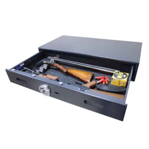Waffenschrank – Schubladentresor – Unterbetttresor 100 – Widerstandsgrad 0 nach EN 1143-1 mit Schlüsselschloss